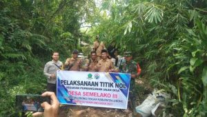 Titik Nol JUT Semlako III Menuju Desa Mandiri