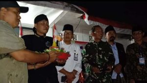 Dentuman Sound Sistem Iringi Kirab 100 Tumpeng Desa Sumbersuko Tajinan Malang