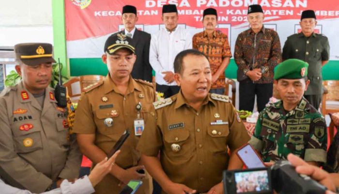 Bupati Jember Tinjau Pilkades Serentak di 6 Desa