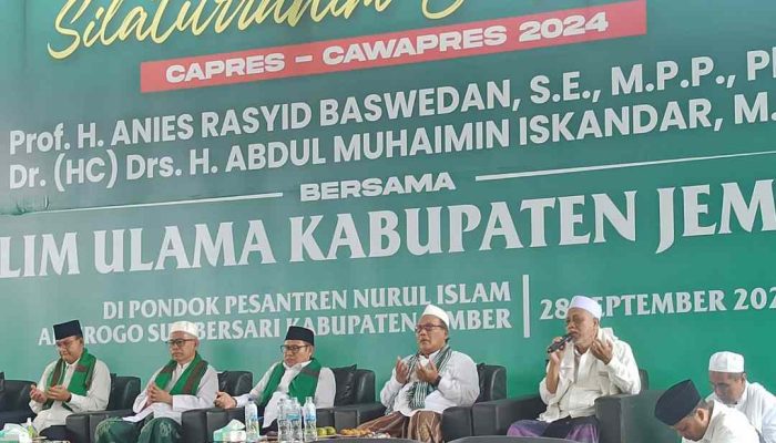 Ulama Jember Sebut Anies-Muhaimin Pasangan Ideal Bangun Peradaban