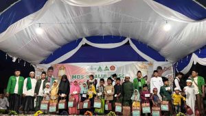 Sambut Maulid Nabi, Ansor Gersempal Selawatan dan Santuni Anak Yatim