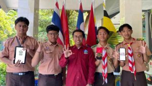 Anggota Pramuka SMAN 3 Sidoarjo Kenalkan Aplikasi Segar, Ini Fungsinya