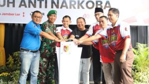 Kampung Tangguh Anti Narkoba Resmi Berdiri di Jember