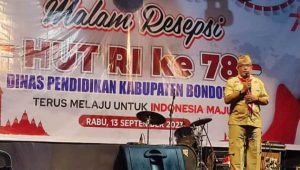 Malam Resepsi HUT ke-78 RI Disdik Bondowoso Meriah, Ini Harapan Kadisdik