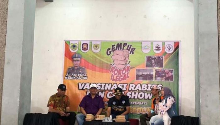 Satpol PP Bondowoso dan Bea Cukai Jember Sosialisasi Ciri-ciri Rokok Ilegal pada Pets Lovers