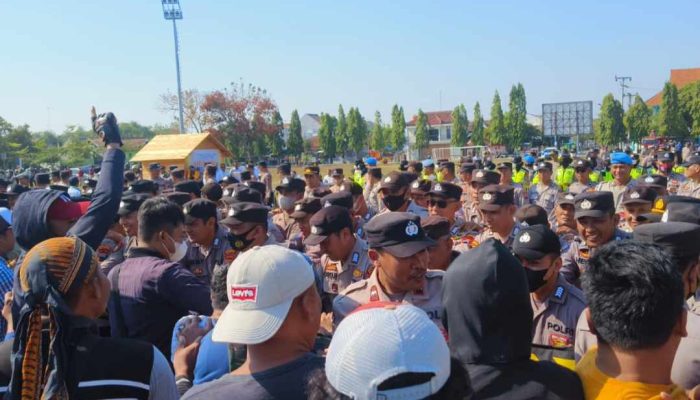 Polres Blora Simulasi Sispamkota Jaga Pemilu 2024
