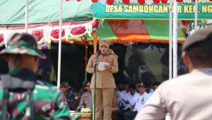 TMMD Sengkuyung III Kodim Blora Digelar di Desa Sambonganyar
