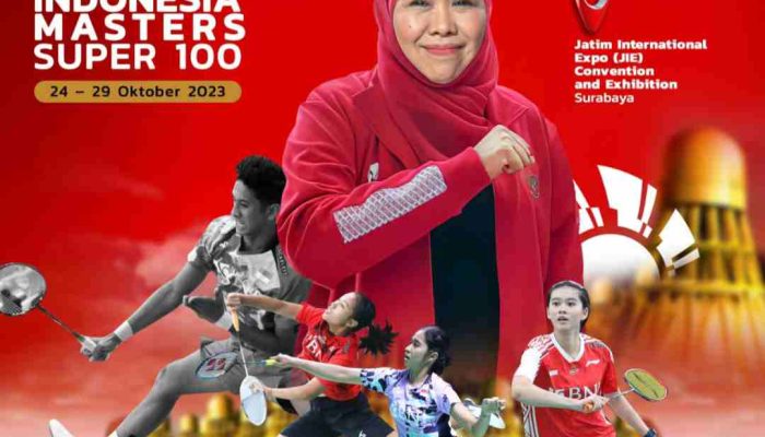 Indonesia Masters Super 100 Siap Digelar Mulai Besok, Gubernur Khofifah: Ayo Ramaikan Jangan Sampai Kehabisan Tiket