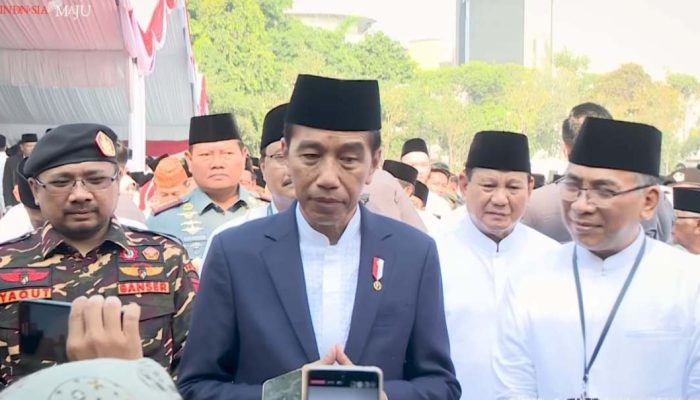 Joko Widodo Restui dan Doakan Gibran Maju dalam Kontestasi Pilpres 2024