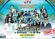 Malam Ini, Deretan Musisi dan Selebriti Paling Amazing, Siap Guncang Malam Puncak Amazing 21