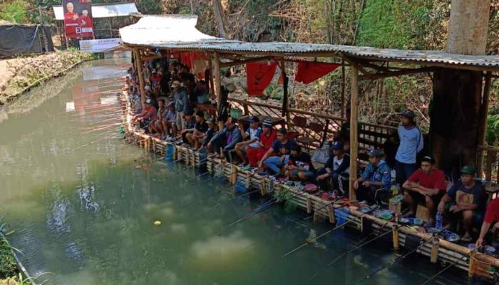 Lomba Mancing Piala Ahmad Basarah di Malang, Meriah