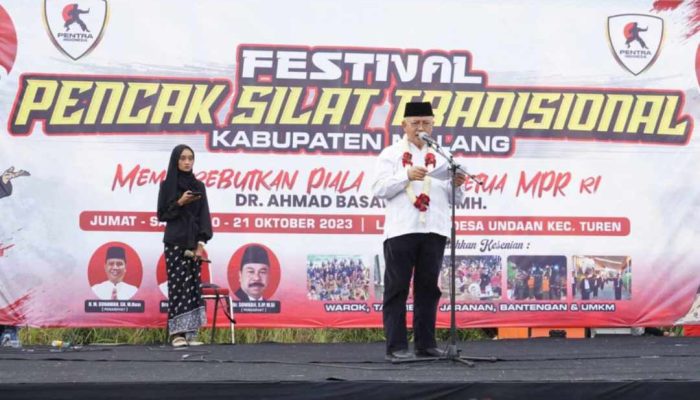 Buka Festival Pencak Silat, Bupati Malang Apresiasi Pelestarian Budaya Bangsa