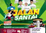 Jalan Sehat HSN 2023 Bertabur Hadiah Mobil dan 60 Paket Umroh