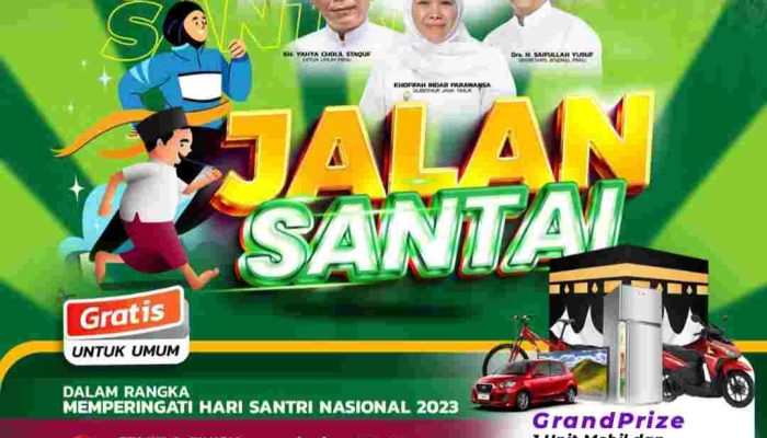 Jalan Sehat HSN 2023 Bertabur Hadiah Mobil dan 60 Paket Umroh
