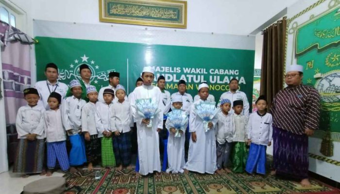 Harlah III NU Care Lazisnu MWCNU Wonocolo Gelar Maulid dan Kirab Khitan