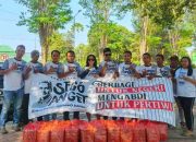 Ultah Ganjar ke-55, Komunitas Sego Anget Bondowoso Bagikan Ribuan Nasi Kotak