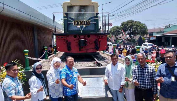 Monumen Lokomotif KAI Daop 9 Jember Resmi Dibuka untuk Umum