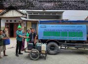 CSR PT MNJ Salurkan Bantuan Air Bersih Wujud Peduli Sesama