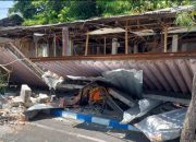 Enak Tidur Pulas Tukang Becak Ini Tewas Tertimpa Tembok