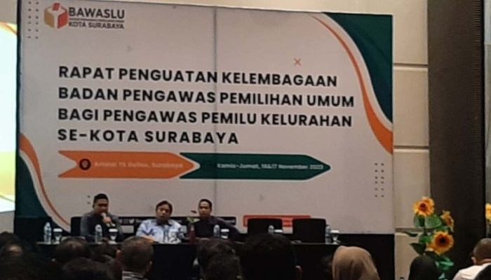 Bawaslu Surabaya Gelar Bimtek PKD Pemilu 2024