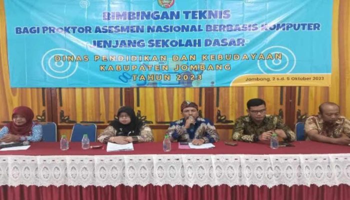Disdikbud Jombang Gelar Bimtek ANBK Jenjang SD