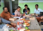 KPU Silaturrahmi ke Markas PWI Lumajang