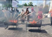 Kejari Musnahkan BB Narkotika