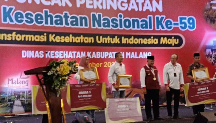 Di HKN 2023, Bupati Malang Terima Penghargaan dari Rekor Muri Indonesia