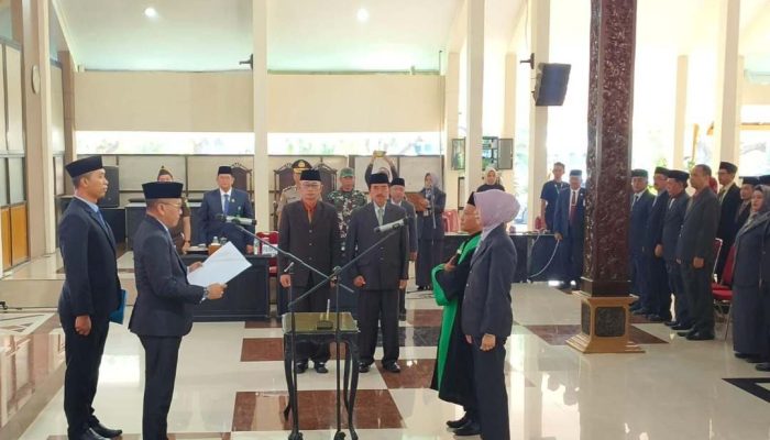 Laksanakan Rekomendasi Pemprov, Pj Bupati Bondowoso Lantik Haeriyah Jadi Pj Sekda
