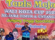 Turnamen Tenis Meja Wali Kota Cup 2023 se Jawa Timur, Resmi Dibuka, Wali kota Blitar : Junjung Tinggi Sportifitas