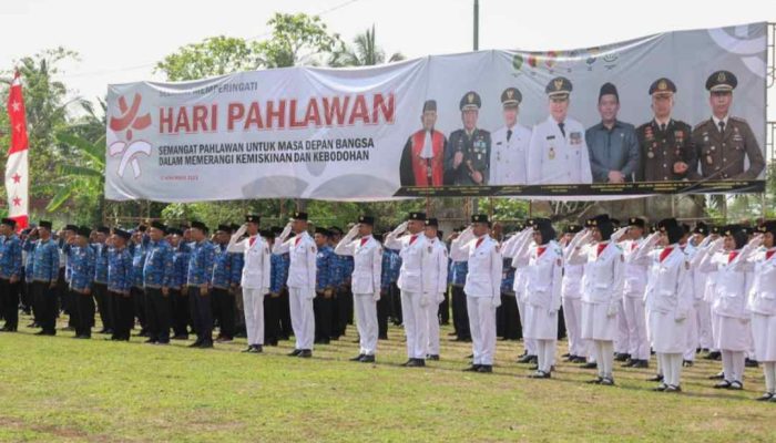 Pimpin Apel Hari Pahlawan, Bupati Jember Ajak Perangi Kemiskinan