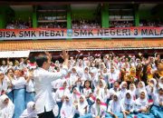 Presiden Jokowi Kunjungi SMKN 3 Kota Malang, Kadisdik Aries : Alhamdulillah, Presiden Kagumi Manajemen SMKN 3