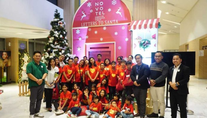 Novotel Samator Sambut dan Rayakan Natal 2023 Bersama Anak Panti Asuhan
