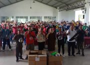 Ratusan Atlet Jember Tersenyum Bahagia Dapat Bantuan Alat Olahraga dari Pemprov Jatim