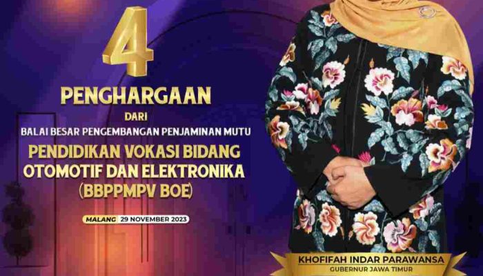 Jatim Borong 4 Penghargaan dari BBPPMPV BOE, Ini Kata Gubernur Khofifah