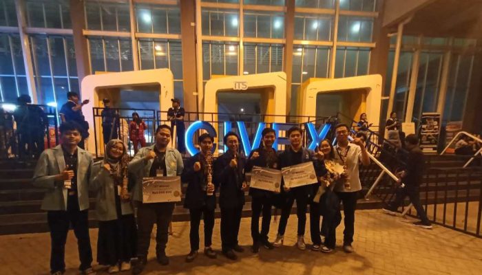 ITS Sabet Juara 1 GEC, Ini Pesan Dirut PT Teknindo Geosistem Unggul