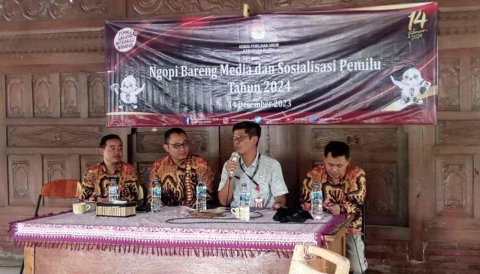 Gandeng Media, KPU Ajak Masyarakat Blora Nyoblos di Pemilu 14 Februari 2024