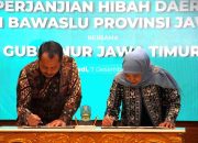 NPHD Pilkada 2024 di Jatim Diteken Rp845 Milliar