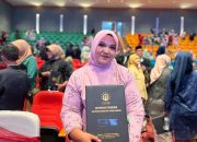 Jarak Tak Halangi Belajar, Nola Hadiri Pelantikan dan Pengambilan Sumpah