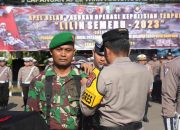 Pastikan Nataru Aman, Polres Sampang Gelar Apel Pasukan Opslib Semeru 2023