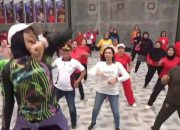 Ini Pesan di Balik Senam Lintas Iman di Klenteng Jombang