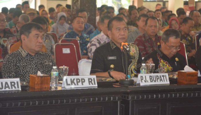 Ini Pesan Pj Bupati Bondowoso Pada Ratusan ASN Saat Sosialisasi Gahtipikor