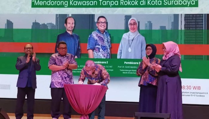Unusa Gelar Talkshow ITCRN 2023, Perkuat Kawasan Tanpa Rokok di Surabaya