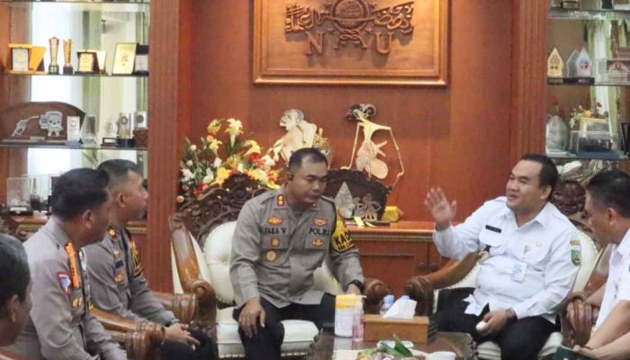 Pererat Sinergitas Kapolres Blora Temui Bupati dan Wabup
