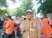 Hadir di Flasmob PKS, Rizki Wanda Budiman Optimis Raih Suara di DPRD Kota Surabaya