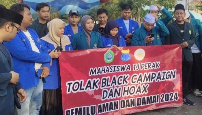 Mahasiswa Tanjung perak Tolak Black Campaign dan Hoaks