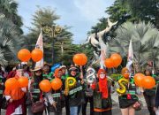 Flasmob PKS Surabaya di KBS Gelorakan Perubahan untuk Kesejahteraan Rakyat