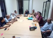 Persiapkan HPN 2024, Kominfo Jember Rakor di PWI Jatim