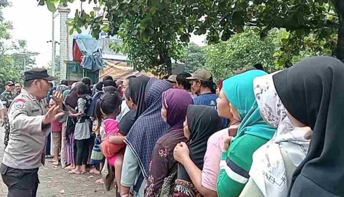 Satgas Pangan Polres Magetan Gelar Operasi Pasar