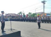 Polres Blora Apel Kesiapan Personel Pam TPS